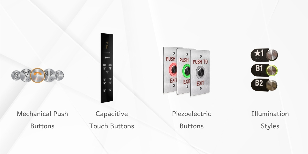 elevator button types
